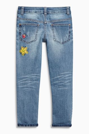 Mid Blue Badge Jeans (3-16yrs)
